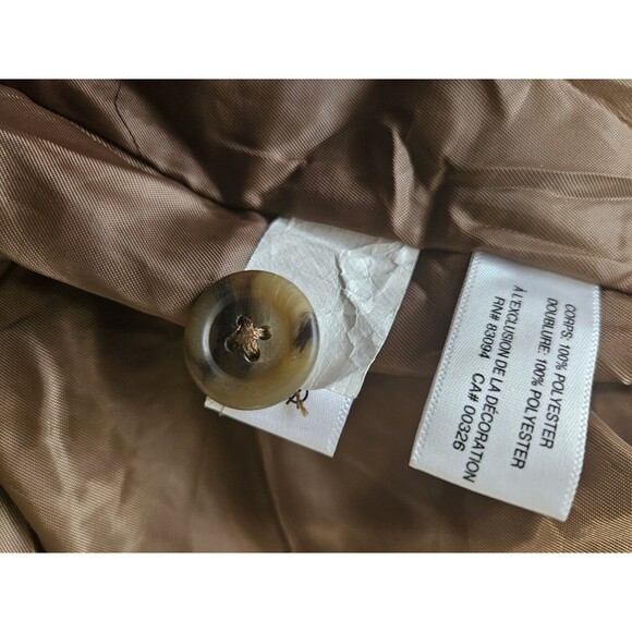 Vintage Cutter Buck Jacket Mens 2XB Brown Khaki Zip Up, Size 2XB - Picture 9 of 11